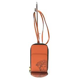 Versace-VERSACE 2020 / Neck bag / Shoulder bag / Leather / ORN-Orange