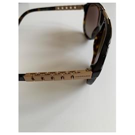 Chopard-Gafas de sol-Negro,Dorado