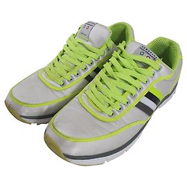 Baskets Serafini Metallic Neon Gris Argenté Multicolore Gris