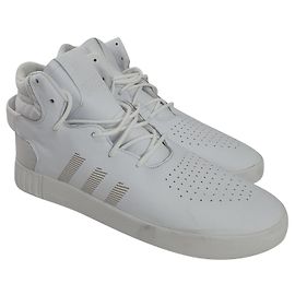 Adidas Tubular Invader High Sneakers White Leather White