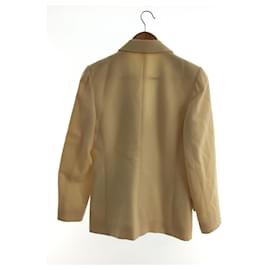 Yves Saint Laurent-YVES SAINT LAURENT Tailored jacket / 34 / wool / beige / BEG / 1B / single-Beige