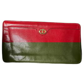Dior-Dior oblique clutch-Red