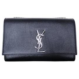 Saint Laurent-SAINT LAURENT YSL Kate Medium bag-Black