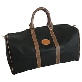 Longchamp Mala de viagem Marrom Preto