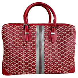 Goyard-Red briefcase-Red