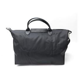 Longchamp-NEU HANDTASCHE LONGCHAMP PLIAGE NEO L L1630598 SCHWARZE TASCHE AUS CANVAS-Schwarz