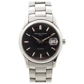 NOVO RELÓGIO FREDERIQUE CONSTANT FC303x4b4 automático 37 CAIXA DE RELÓGIO MM Prata