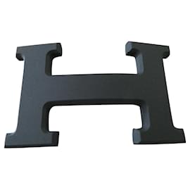 Hermès-Ciclo continuo 5382 metallo PVD nero opaco 32mm nuovo-Nero