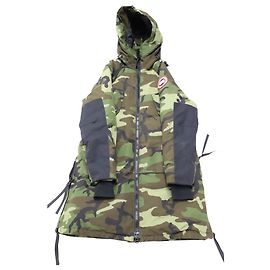 Canada Goose Classic Camo Olympia Parka Coat in Green Polyester Green