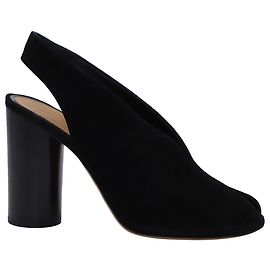 Isabel Marant Sandales Meirid Slingback en Daim Noir Noir