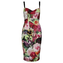 Ted Baker Mehrfarbiges Druckkleid Andere
