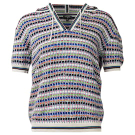 Chanel-Knitted Short Sleeve Hoodie-Other