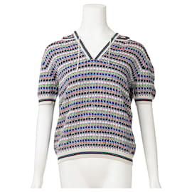 Chanel-Knitted Short Sleeve Hoodie-Other