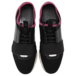 Balenciaga-Race Runner Sneakers-Black