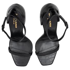 Saint Laurent-Opyum 110mm sandals-Black