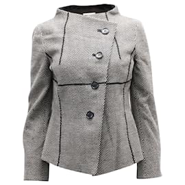 Armani-Armani Collezioni Blazer in Grey Wool-Grey