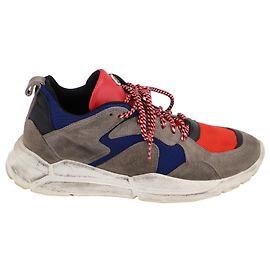 Moncler Jakub Runner in Grey Suede Grey