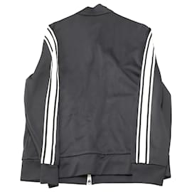 Moncler-Moncler Band Collar Sweatshirt in Black Polyamide-Black