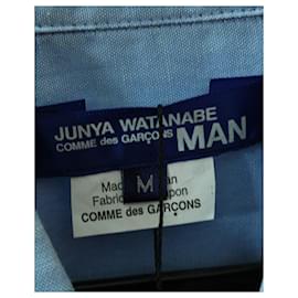 Junya Watanabe-Blue/ Striped Cotton Shirt-Other