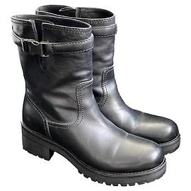 Botas de prada Negro