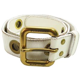 Cinto Burberry Dourado