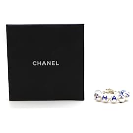Chanel-Chanel White Blue Bead Pearls CC Crystals Bracelet-Multiple colors