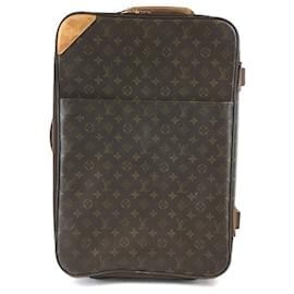 Louis Vuitton-Louis Vuitton Pegase Luggage 55 Monogram canvas-Brown