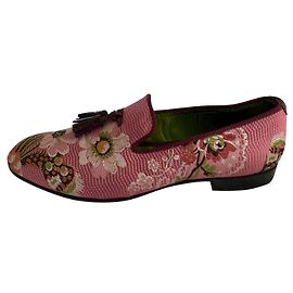 Tom Ford TF embroidered mocassins Pink