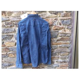 7 For All Mankind-Shirt with pockets-Blue