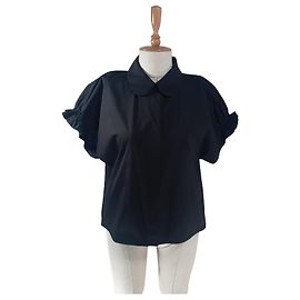 Cos Top Camisa Preta Preto