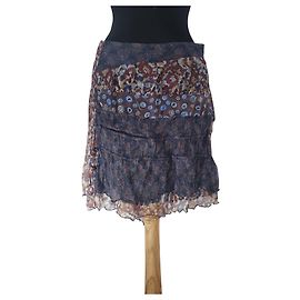 Falda Liu.Jo de seda multicolor Tamaño 44 Multicolor
