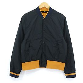 [Gebraucht] ACNE STUDIOS ｜ Acne Studios Wendbare Bomberjacke Schwarz x Orange Größe: S Schwarz Orange