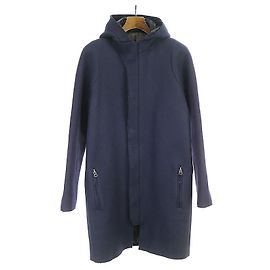 [Used]  Acne Studios Acne Studios 14AW MILTON Batting Hooded Melton Coat Navy 46 men's Navy blue
