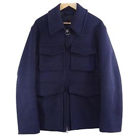 [Usato] ACNE STUDIOS MUTUAL PAW17 GIACCA IN LANA ACNE STUDIOS giacca in lana Melton M65 Blu navy
