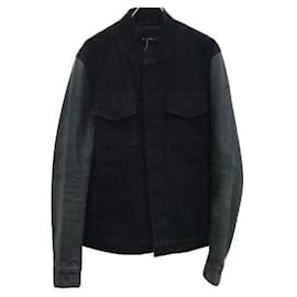 Alexander Wang-[Used]  Wang switching leather jacket black size XS Alexander Wang-Black