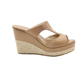 Alpercatas Jimmy Choo Pacane em couro marrom Marrom