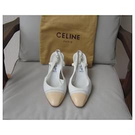Céline-Sandalen-Weiß