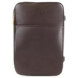 Louis Vuitton-Louis Vuitton Pegase 55 Brown Taïga Leather-Brown
