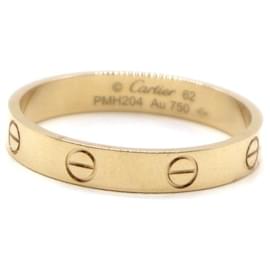 Cartier-Cartier Yellow Gold 18k Love Wedding Ring Size 62-Golden