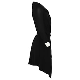 Vivienne Westwood-Vivienne Westwood Drape Dress in Black Viscose-Black