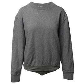 T by Alexander Wang Sweatshirt aus grauer Baumwolle Grau