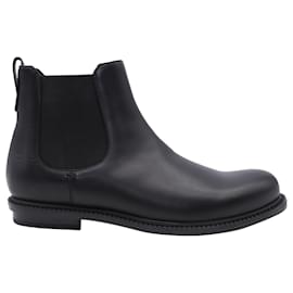 Saint Laurent-Saint Laurent Chelsea Boots in Black Leather-Black
