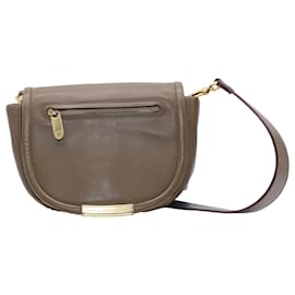Marc Jacobs-Marc Jacobs Luna Crossbody Bag in Brown Leather-Brown