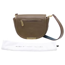 Marc Jacobs-Marc Jacobs Luna Crossbody Bag in Brown Leather-Brown