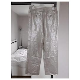 Gerard Darel-Pants, leggings-Silvery