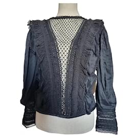 Isabel Marant-blusa rosa-Negro