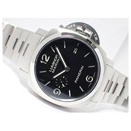 Panerai-PANERAI Luminor1950 3DAY'S Bracelet PAM00328 Mens-Black