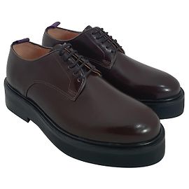 Autre Marque EYTYS Scarpe stringate in pelle marrone Marrone