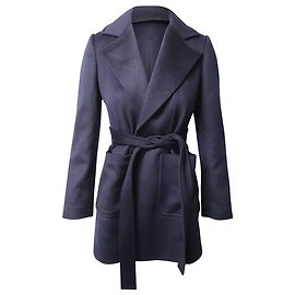 Max & Co MAX&CO. Shortrun Pea Coat In Navy Blue Wool Blue Navy blue