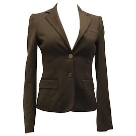 Dolce & Gabbana Abito Blazer Dolce e Gabbana in Seta Nera Nero